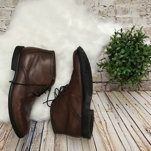 Nunn Bush Brown Dual Comfort Memory Foam Shoes 11